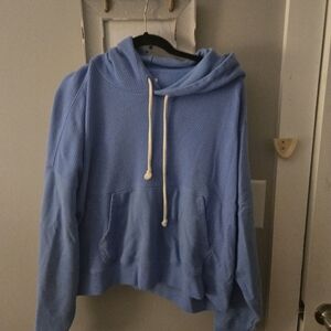 Aerie Set  Size Xl Blue Hoodie And  Matching Blue Jogger Sweatpants L